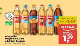 ADEG Almdudler Original od. Zero od. Spezi Cola Mix Angebot