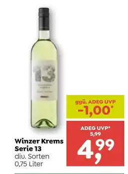 ADEG Winzer krems serie 13 Angebot