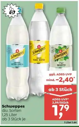 ADEG Schweppes Angebot
