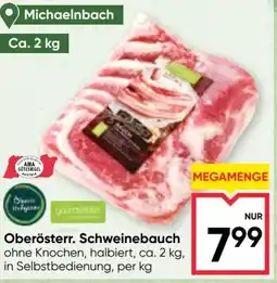 Maximarkt Oberösterr. schweinebauch Angebot