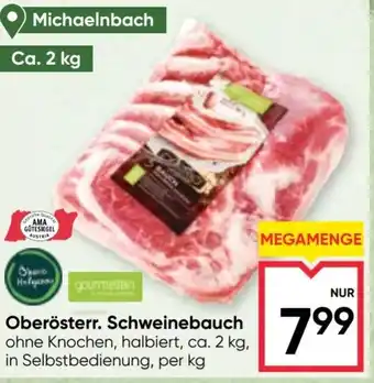 Maximarkt Oberösterr. schweinebauch Angebot