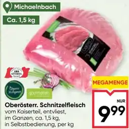 Maximarkt Oberösterr. Schnitzelfleisch Angebot