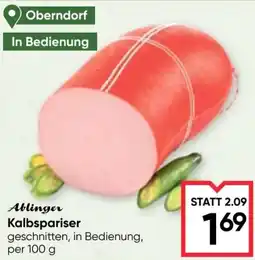 Maximarkt Ablinger kalbspariser Angebot
