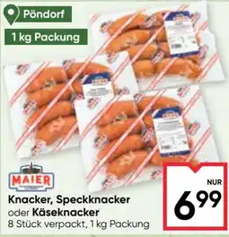 Maximarkt Knacker, speckknacker oder käseknacker Angebot