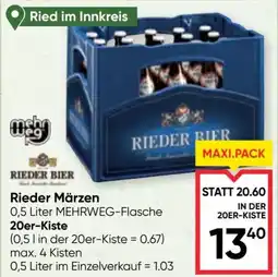 Maximarkt Rieder Märzen Angebot