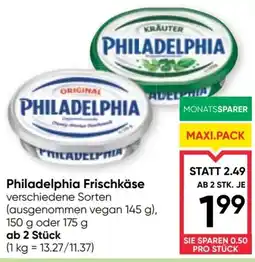 Maximarkt Philadelphia Frischkäse Angebot