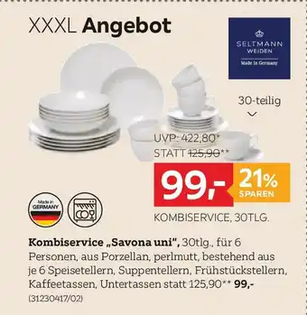 XXXLutz Kombiservice savona uni Angebot