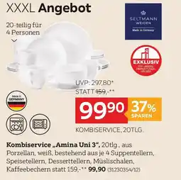 XXXLutz Kombiservice Amina Uni 3 Angebot