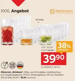 XXXLutz Gläserset Noblesse Angebot