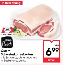 Maximarkt Österr. Schweinskarreebraten Angebot