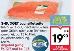 Maximarkt S-budget lachsfiletseite Angebot