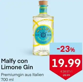 MPreis Malfy Con Limone Gin 700ml Angebot