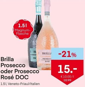 MPreis Brilla Prosecco Oder Prosecco Rosé DOC Angebot