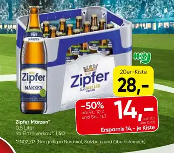 Spar Zipfer märzen Angebot