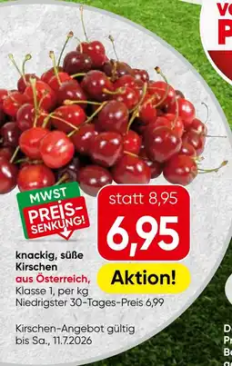 Spar Knackig, süße kirschen Angebot