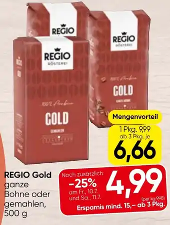 Spar Regio gold Angebot