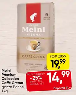 Spar Meinl Premium Collection Caffé Crema Angebot