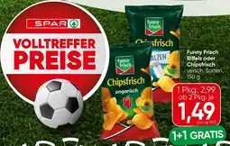 Spar Funny frisch riffels oder chipsfrisch Angebot