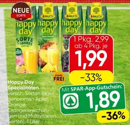 Spar Happy day spezialitäten Angebot