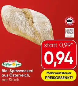 Spar Bio-spitzweckerl aus österreich Angebot