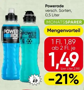 Spar Powerade Angebot