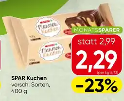 Spar Spar kuchen Angebot
