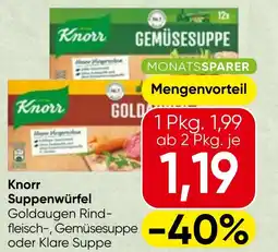 Spar Knorr Suppenwürfel Angebot