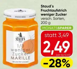 Spar Staud's Fruchtaufstrich weniger Zucker Angebot