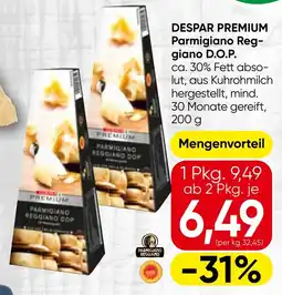 Spar Despar premium parmigiano reg- giano d.o.p. Angebot