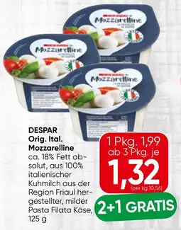 Spar Despar orig. ital. mozzarelline Angebot