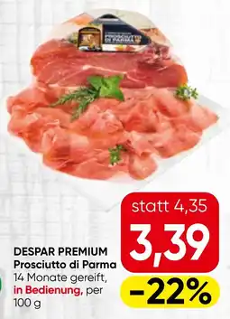 Spar Despar premium prosciutto di parma Angebot