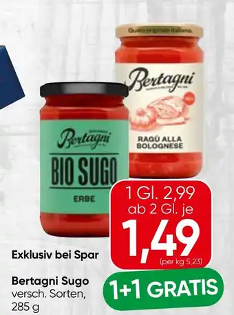 Spar Bertagni Sugo Angebot