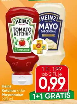 Spar Heinz Ketchup oder Mayonnaise Angebot