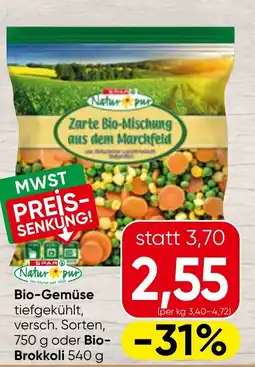 Spar Bio-gemüse Angebot