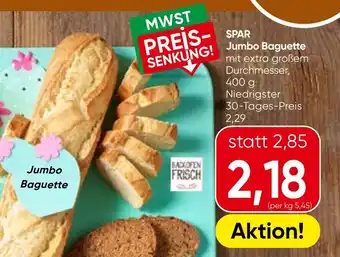 Spar Spar jumbo baguette Angebot