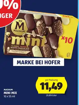 Hofer Magnum mini mix Angebot