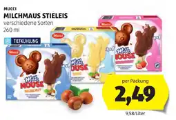 Hofer Mucci milchmaus stieleis Angebot