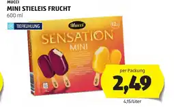 Hofer Mucci mini stieleis frucht Angebot