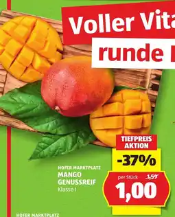 Hofer Mango genussreif Angebot
