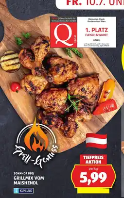 Hofer Sonnhof bbq grillmix vom maishendl Angebot