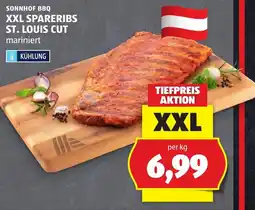 Hofer Sonnhof bbq xxl spareribs st. louis cut mariniert Angebot