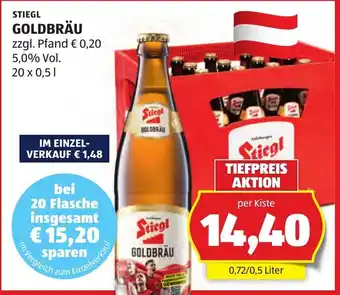 Hofer Stiegl goldbräu Angebot