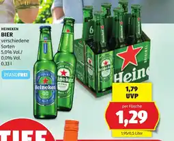Hofer Heineken bier Angebot