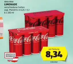 Hofer Coca-cola limonade Angebot