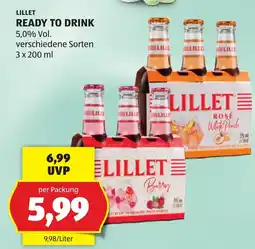 Hofer Lillet ready to drink Angebot