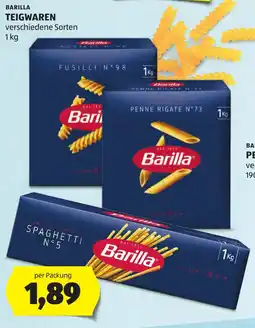 Hofer Barilla teigwaren Angebot