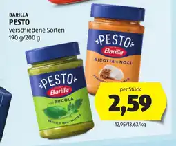 Hofer Barilla pesto Angebot