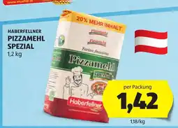 Hofer Haberfellner pizzamehl spezial Angebot