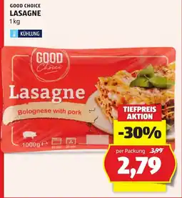 Hofer Good choice lasagne Angebot
