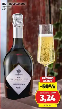 Hofer Bio prosecco doc Angebot